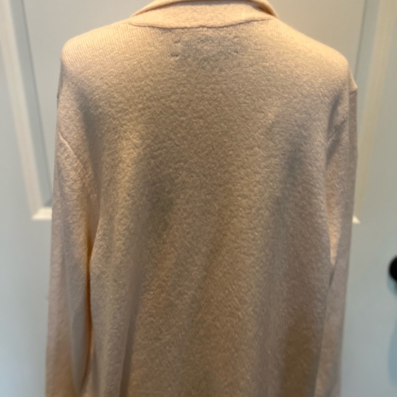 LOFT plus cream cardigan with pockets new with tags NWT size 16/18 - Picture 4 of 11